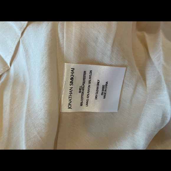 2021 summer Jonathan Simkhai yuri Dress - Picture 8 of 9